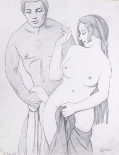 Varenne | La Sexualité, grande illustration à la mine de… | AZ auction