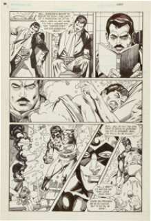 Gil Kane Sword of the Atom Page 12 Original Art (DC, 1984). This inspired page by the great Gil Kane from the - | Heritage