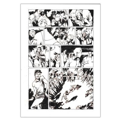 Ké Clero | Radio Club - Planche originale 20 | Achetez de l’Art