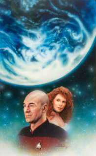 Keith Birdsong Star Trek: the Next Generation #38 "Dragon’s Honor" Paperback Novel Cover Original Art - | Heritage