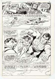 Curt Swan and Dave Hunt Superman #382 Page 3 Original Art (DC, 1983). Is Superman fleeing from a super-powered - | Heritage