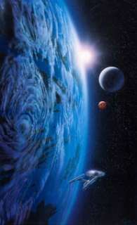 Greg Bridges - Star Trek Painting Original Art (1999). Australian artist Gregory Bridges won the 1997 - | Heritage