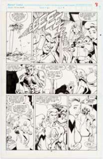 Alan Davis and Mark Farmer Excalibur #43 Page 8 Original Art (Marvel, 1991). Brian Braddock (aka Captain - | Heritage
