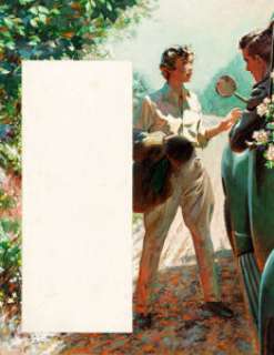 Edwin Georgi Saturday Evening Post Illustration Original Art (Curtis Publishing, 1954).... | Heritage