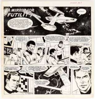 Neal Adams Studios Star Trek #BR513 Complete 7-Page Story Original Art (Peter Pan, 1976). ... (Total: 7 Original Art) | Heritage