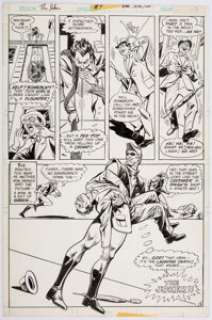 Jose Luis Garcia-Lopez and Vince Colletta The Joker #4 Page 8 Original Art (DC, 1975).... | Heritage