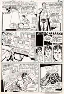 Curt Swan and Frank Chiaramonte Superman #365 Story Page 4 Original Art (DC Comics, 1981). Superman’s busy day - | Heritage