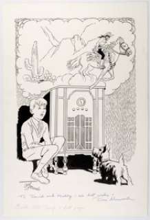 Don Sherwood The Good Old Days Magazine Original Art (Tower Press, c. 1980s). Sherwood‘s versatility ranged -