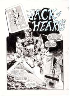 Joe Staton and Sonny Trinidad Deadly Hands of Kung Fu #31 Splash Page 11 Jack of Hearts Original Art (Marvel, 1976... | Heritage