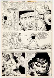 Joe Kubert and Rudy Florese Tarzan #249 Story Page 15 Original Art (DC, 1976).... | Heritage