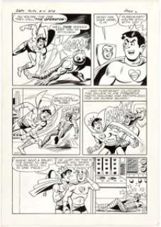 Archie Artist Jughead as Captain Hero #4 Partial Story Original Art Group of 18 (Archie Comics, 1967).... (Total: 18 Original Art)