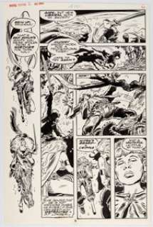 Frank Thorne Marvel Feature #2 Story Page 4 Original Art (Marvel, 1976).... | Heritage