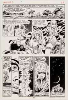 Frank Thorne Marvel Feature #2 Story Page 14 Original Art (Marvel, 1976).... | Heritage