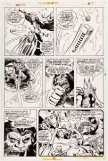 John Buscema and Tony DeZuniga Thor #253 Story Page 5 Original Art (Marvel, 1976).... | Heritage