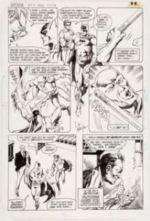 Don Newton and Alfredo Alcala Batman #371 Story Page 22 Original Art (DC, 1984).... | Heritage