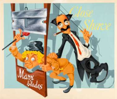 Al Kilgore Close Shave Marx Brothers Groucho and Harpo Original Art (c. 1960-70s).... | Heritage