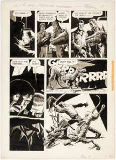 Pat Boyette and Rocco Mastroserio Eerie #15 Page 10 Original Art (Warren Publ., 1968).... | Heritage