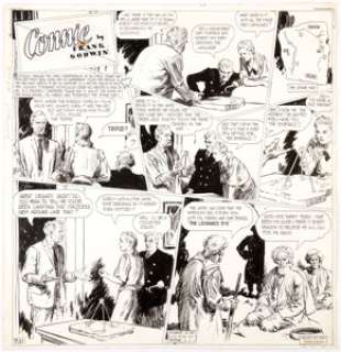  - Frank Godwin Connie Sunday Comic Strip Original Art (Ledger Syndicate, c. 1935-40)....