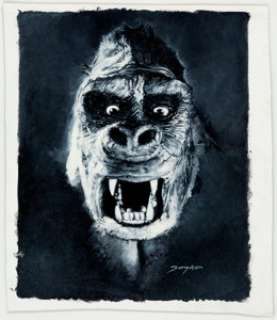 Sanjulian (Manuel Perez Clemente) King Kong Portrait Original Art (c. 2000s).... | Heritage