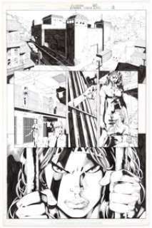  - Ed Benes and Mariah Benes Superman #223 Page 01 Original Art (DC Comics, 2005)....