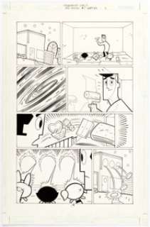  - Phil Moy, Christopher Cook, and Mike DeCarlo The Powerpuff Girls Movie Page 4 Original Art (DC Comics, 2002)....