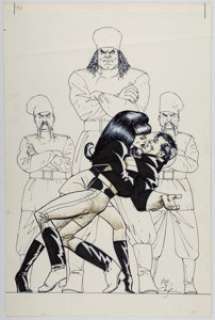 Mike Vosburg and Howard Chaykin Howard Chaykin’s American Flagg! #6 Cover Original Art (First Publishing, 1988).... | Heritage