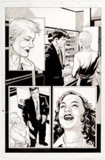  - Tony Harris and Tom Feister Ex Machina #24 Story Page 7 Original Art (DC/WildStorm Comics, 2007)....