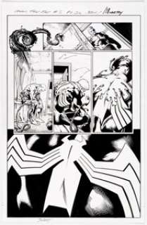 Mark Bagley and Andrew Hennessy Venom: First Host #5 Story Page 20 Original Art (Marvel Comics, 2018).... | Heritage