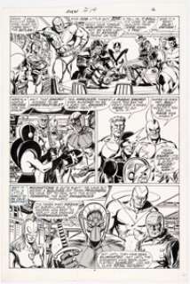 John Buscema and Tony Palmer The Avengers #274 Story Page 4 Original Art (Marvel, 1986).... | Heritage