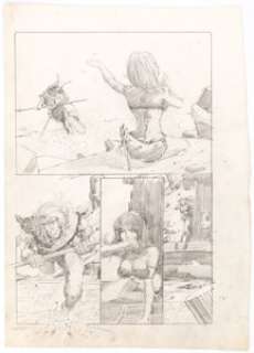 Barry Smith Aspect #2 Story Page 4 "Tales of Hyperborea" Original Art (c. early 1970s).... | Heritage