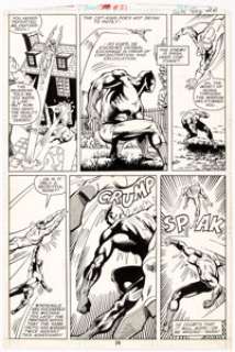 Jerry Bingham and Gene Day Marvel Premiere #51 Story Page 15 Original Art Black Panther (Marvel Comics, 1979).... | Heritage