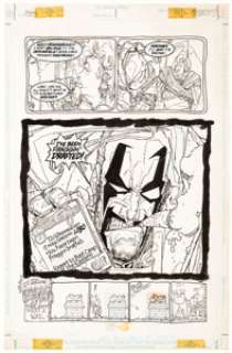 Keith Giffen Lobo: Infanticide #1 Story Page 20 Original Art (DC, 1992).... | Heritage