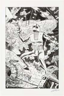 Guy Davis - ROM the Spaceknight Specialty Illustration Original Art (2007)....