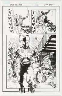 Garry Brown Amazing Spider-Man Annual #1 Story Page 12 Original Art (Marvel, 2018)....