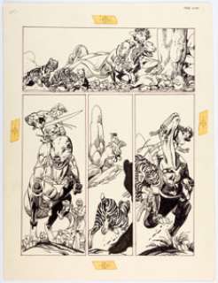 Gil Kane - Sci-Fi Panel Page 9 Original Art (undated).... | Heritage