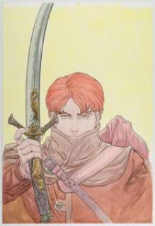 Michael Kaluta Wheel of Time Unpublished Online Release Cover Original Art (2011).... | Heritage