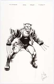 Mike Perkins Years of Future Past #1 Ant-Man Variant Cover Original Art (Marvel, 2015) Mike Perkins lends his - | Heritage