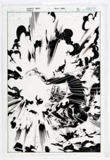 Marco Rudy and Mick Gray The Shield #1 Splash Page 16 Original Art (DC, 2009)....