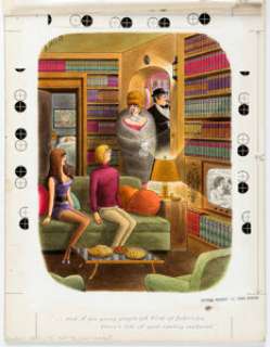 Richard Taylor Playboy April-1970 Single Panel Gag Cartoon Illustration Original Art (HMH Publications, 1970). - | Heritage