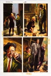 Daniel Brereton ThrillKiller: Batgirl and Robin #1 Story Page 22 Original Art (DC/Elseworlds, 1997). A gritty page - | Heritage