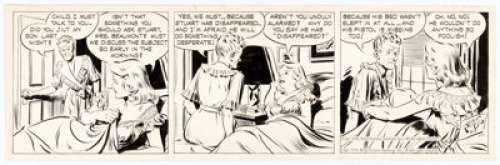 Alex Raymond Rip Kirby Daily Comic Strip Original Art dated 5-3-49 (King Features Syndicate, 1949).... | Heritage