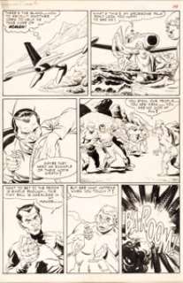 Gil Kane, Wally Wood, and Joe Coleman T.H.U.N.D.E.R. Agents #5 Story Page 3 Original Art (Tower, 1966). When the - | Heritage