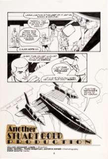 Marc Hempel and Mark Wheatley Jonny Quest #17 Complete 27-Page Story Original Art (Comico, 1987). This story is -