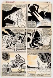 Frank Springer and Vince Colletta Dazzler #11 Page 18 Original Art (Marvel Comics, 1982).  Galactus wishes to - | Heritage