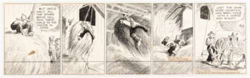 Frank King | Gasoline Alley Daily Comic Strip Original Art, dated 7-23-36 (Chicago Tribune/N.Y. News Syndicate, Inc., 1936). | Heritage