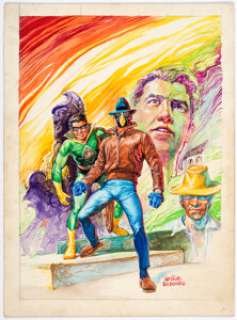 Nestor Redondo | Gagamba Komiks #4 Cover Painting Original Art (Ares Publications, 1970). | Heritage