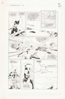 Kevin Nowlan | The Outsiders Annual #1 Story Page 37 Original Art (DC, 1986). | Heritage