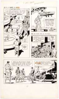 Wally Wood | Total War #1 Story Page 17 Original Art (Gold Key, 1965).... | Heritage