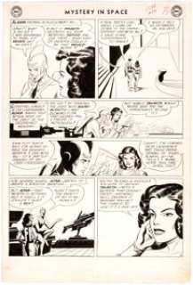 Carmine Infantino And Joe Giella | Mystery in Space #84 Story Page 12 Original Art (DC, 1963). | Heritage
