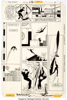 Paul Smith and Bob Wiacek - X-Men #172 Page 7 Original Art (Marvel, 1983).
